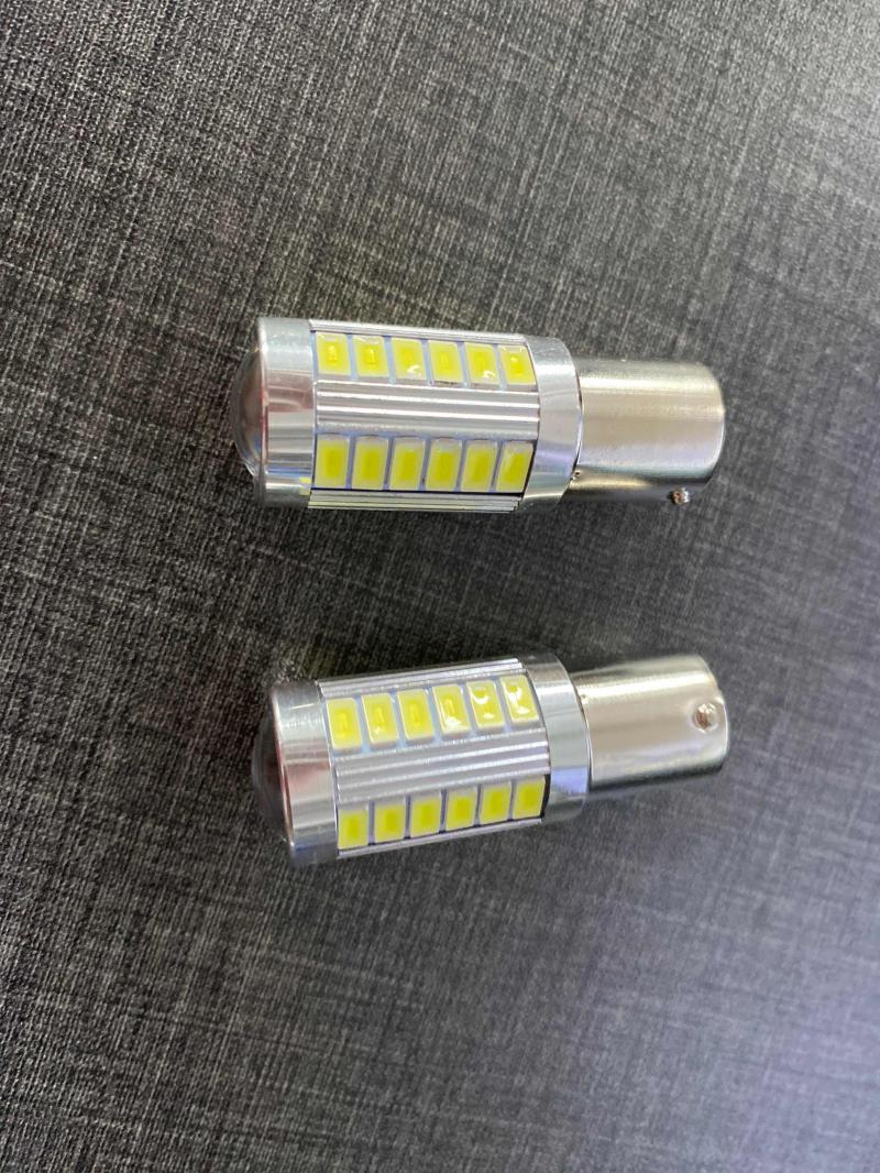 

2x 1157 BAY15D светодиодные лампы 5730 SMD высокомощные лампы для стоп-сигналов P21/5W автомобильные светодиодные лампы красные желтые авто 12 В задний фонарь P21w 1156 White