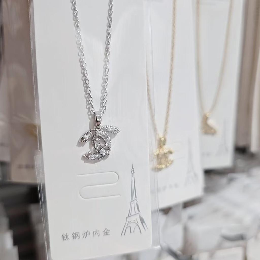 Titanium Steel Necklace, Necklace, Xiaoxiangfeng Necklace, Jewelry Necklace.