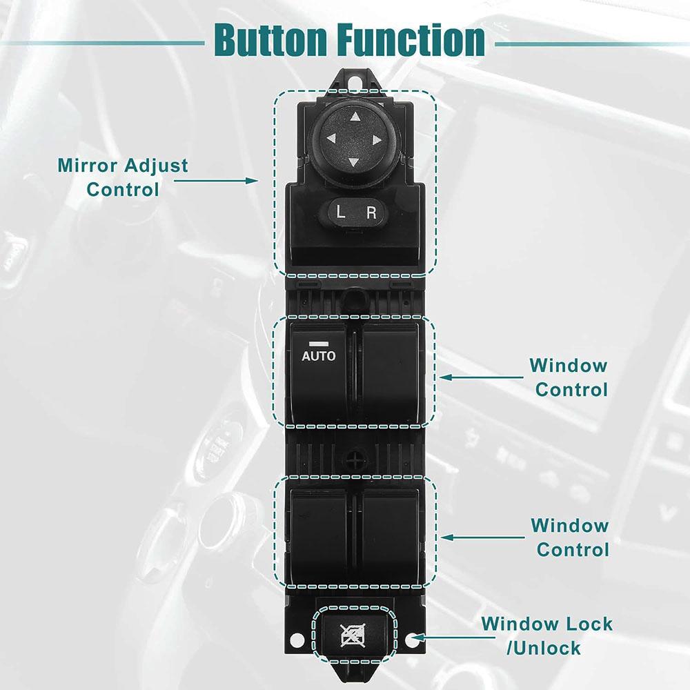 BBM266350 Front Left Driver Side Window Switch for Mazda 3 2010-2013