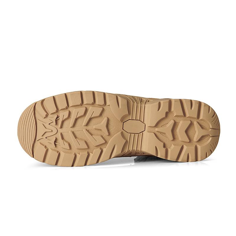 Large Size Military Boots Men's High-top Tactical Desert Boots Military Fans Outdoor Hiking Training Boots