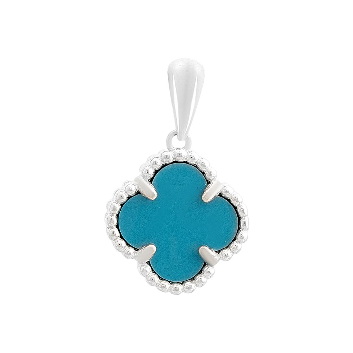 

Срібна підвіска з бірюзою (60001925)