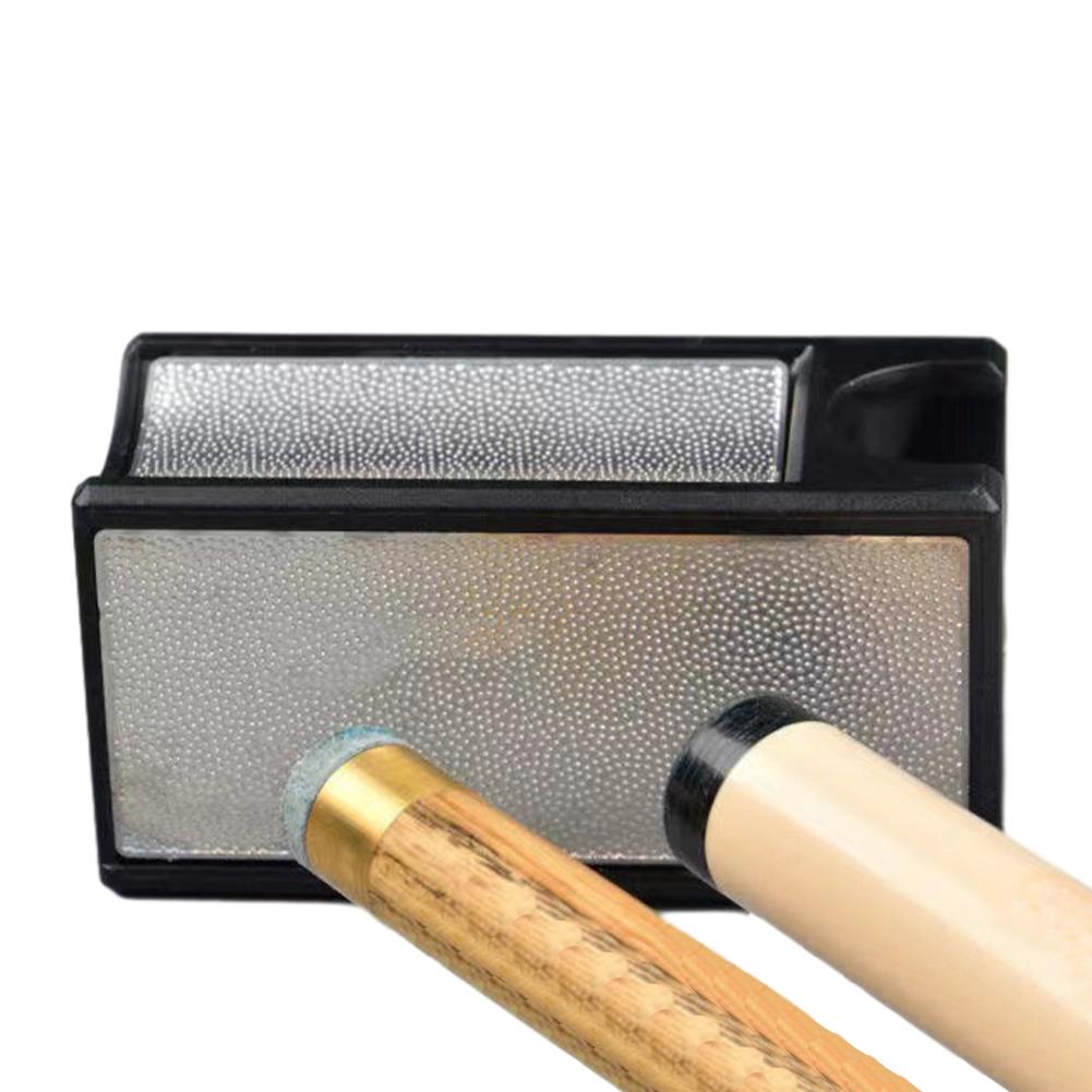 Billiard Cue Multi-Functional Leather Head Repair Tool Head Cleaning Polishing Needling Tool Sharpener Shape 8-In-1 Billiard Equipment