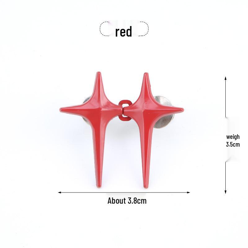 Cross Star Adjustable Cinch Belt: No-Sew, Detachable Hook & Eye Waist Slimming Gadget