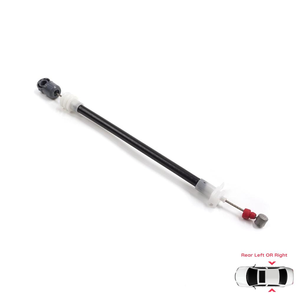 BDP1567 Rear Outer Door Handle Carrier Release Bowden Cable 220 mm For BMW X5 E53 2000-2006 51228243635 51228243636