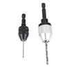 2PCS Keyless Drill Chucks with 10PCS Bits 1/4 Inch Hex Shank Drill Chuck Fast Change Converter Exten