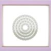 DIY Round Lace Border Embossing Cutting Dies Coasters Stencil Template for Card Making Scrapbook Album Kids DIY Lover