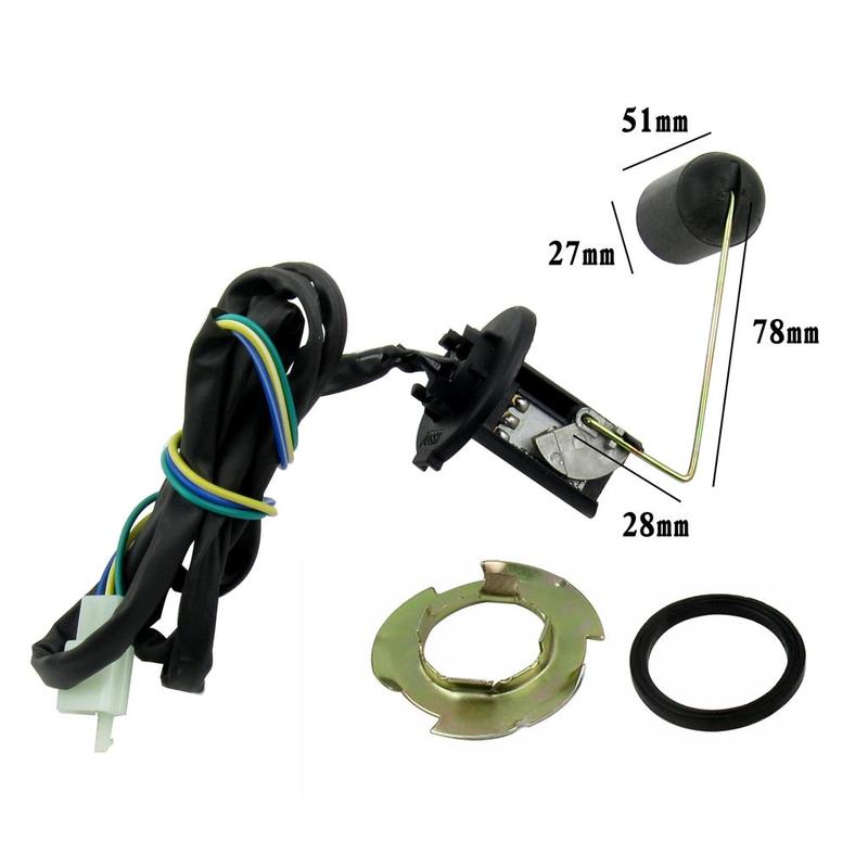 Gas Oil Fuel Tank Sensor Float Level Kit for 125cc 150cc Scooter