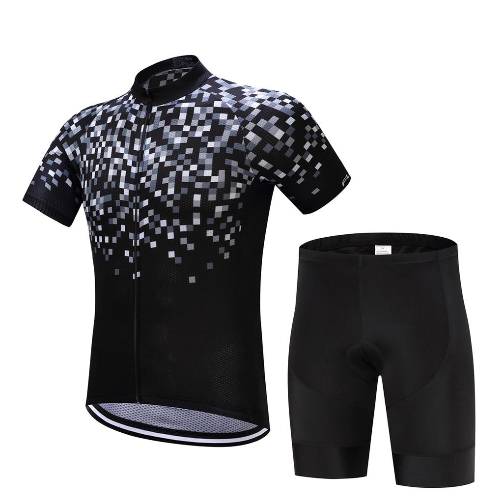 Men's Short Sleeve Cycling Wear Set Quick Dry Biking Shorts for Professional 2026 Summer Breathable Outdoor Sports Cycling Suit Set