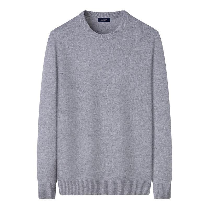 Judger Men's Crew Neck Pullover Knit Sweater