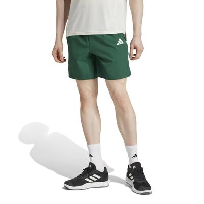 Adidas KTM60 College Green Size L GYM+ Men's Shorts, (JE5664), (5 Inches)