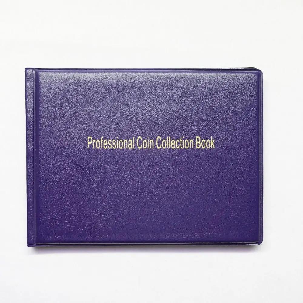 240 Pockets Coin Collection Holder PVC Penny Album Gifts Coin Collecting Album 10 Pages Coin Collection Book for Collectors