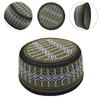 Teens Embroidery Islamic Beanies Breathable Protecting Casual Pray Hat for Adult