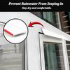 Home Window Water Blocking Bar Waterproof Rainproof Water Guide Plate TPE Sliding Window & Door Blocking Board Sealing Strip