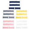 Protection de barrière de lit pour bébé avec quatre panneaux rembourrés, tissu polyester, attaches à nouer et retrait panneau par panneau pour le nettoyage