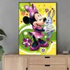 5D Diy Diamond Painting Minnie and The Rabbit Full Drill Rhinestones Mosaic Embroidery Handmade Products Home Decor Gift