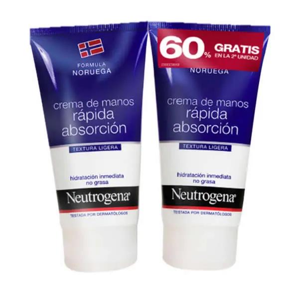 Neutrogena Formula Szybko wchłaniająca się dłoń 2x75ml
