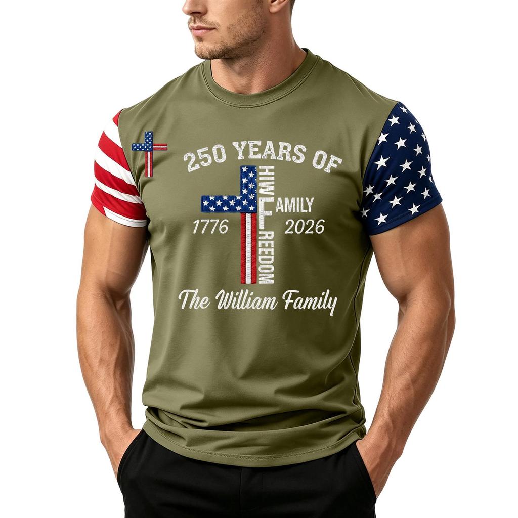 Men's Casual Short Sleeve T Shirt Loose Fit Patriotic Graphic Tee Crew Neck Lightweight Summer Top for Daily Wear
