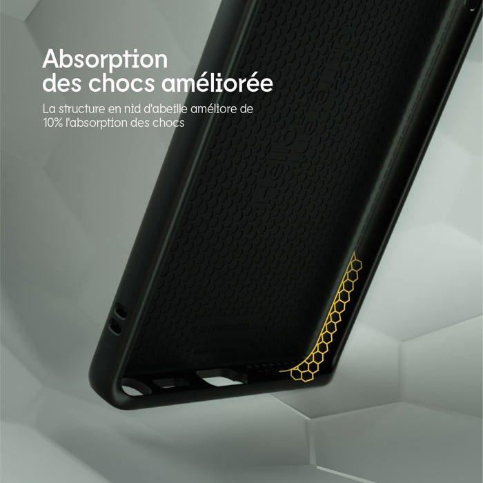 Coque téléphone - Rhinoshield - Samsung Galaxy S22 Ultra - Protection chocs - Design minimaliste - Flexible