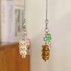 Cute Bear Phone Charms Pendant Kawaii Anime Keychain Accessories For Keys Schoolbag Bestie Accessory Pendant