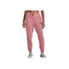 Under Armour Logo Embroidered Elastic Waist Mid-Rise Loose Jogger Knit Pants Men Bottoms Pink 1377175-697