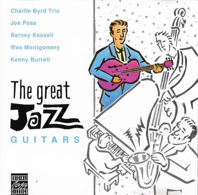 CD ΔΙΑΦΟΡΟΙ - Οι Μεγάλες Κιθάρες της Τζαζ OJCGS1 Original Jazz C 1994 Ιρλανδική Τζαζ Μεταχειρισμένο