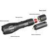 High Power Led Flashlight Zoomable Aluminum Camping Torch Waterproof Uses Batteries Outdoor Activities