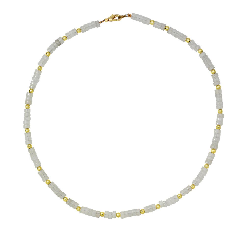 Handmade Beaded Necklace Versatile Women's Colorful Agate Multiple Layered Collar Chains