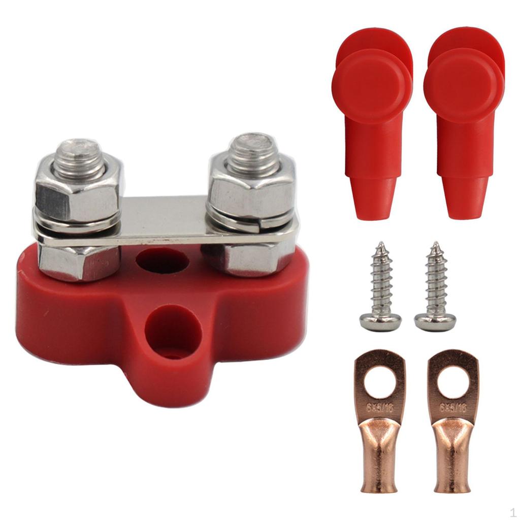 Junction Block Kits 48V Insulated Terminal Stud for Truck RV Boat