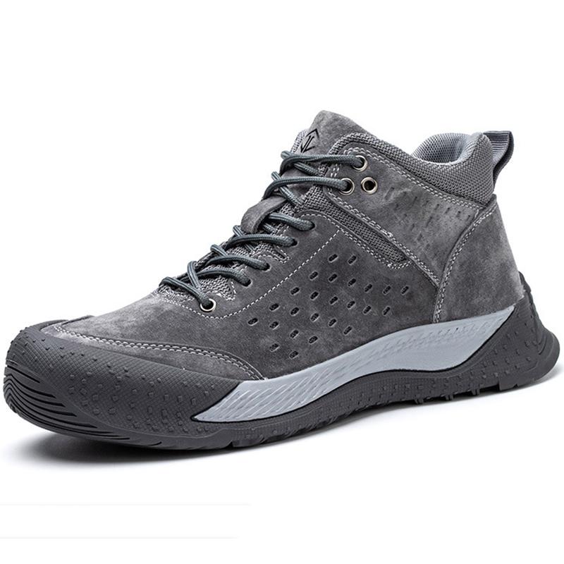 Pracovní obuv s ocelovou špičkou Pánská nezničitelná bezpečnostní obuv Protiskluzová pracovní obuv Aniti-Slip Pánská bezpečnostní obuv Ochranná obuv Pánské