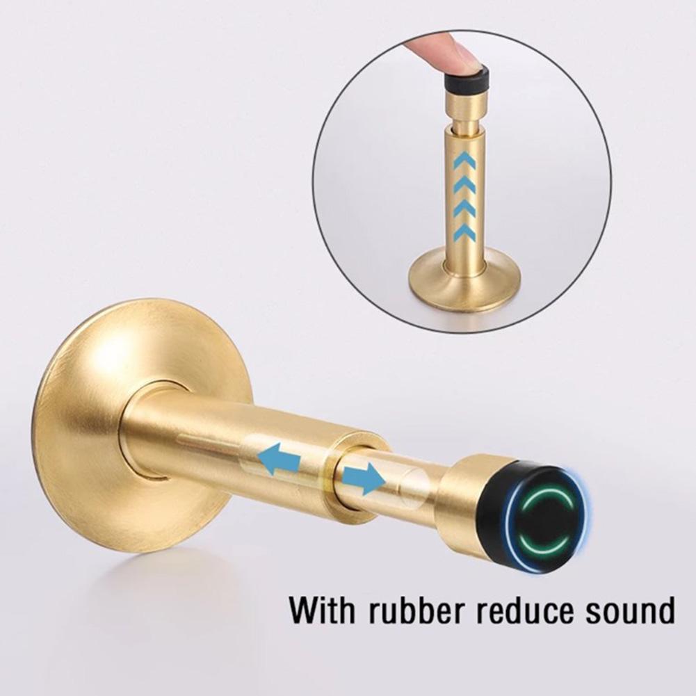 Hydraulický tlumič Dveřní zarážka Nerezová ocel Tichá dveřní horní podlahová zarážka Ochrana stěny Proti kolizní zařízení Kování