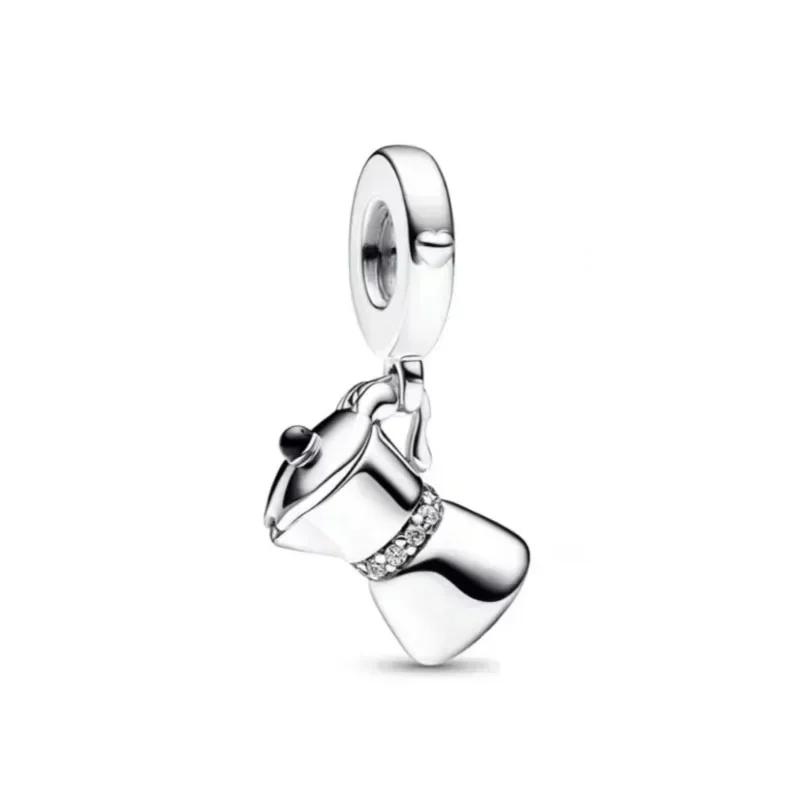 Classic Copper Charm Coffee Cup Bead Perfect For Diy Original Bracelets Necklaces Pendants Exquisite Jewelry Gift