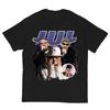 France Rapper JUL Concert Graphics Unisex Cotton Shirt Summer New Unisexs Fashion Hip Hop Streetwear Tshirt