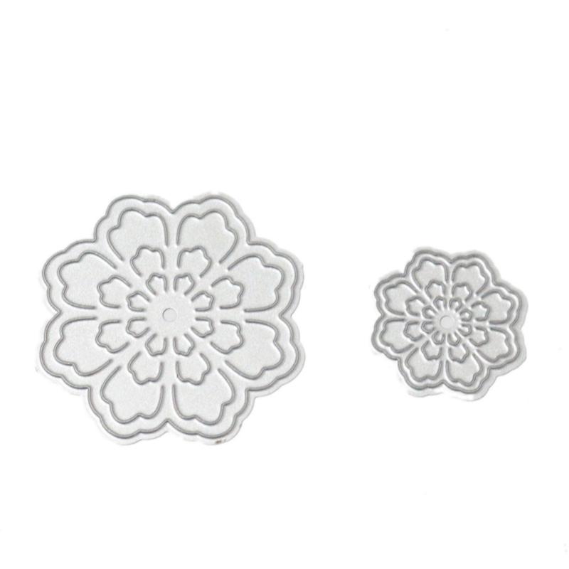 

Цветы по индивидуальному заказу из углеродистой стали, высечки, штампы для скрапбукинга, тиснение, трафареты серебряный