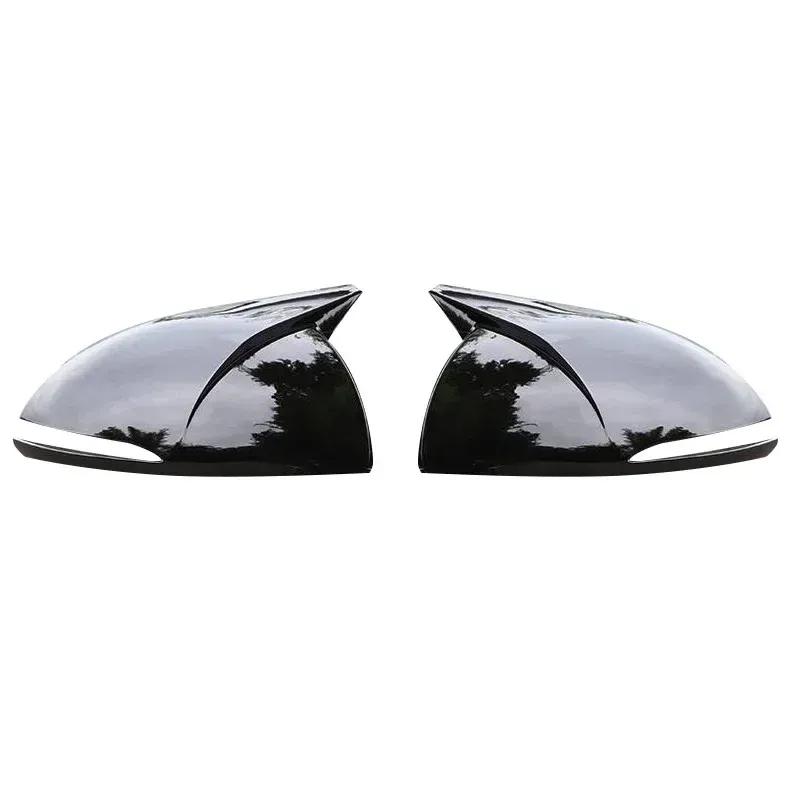 Carbon Fiber Side Wing Mirror Rearview Mirror Cover Shell Cap Housing Replace for Hyundai Sonata DN8