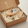 Miniature Floating Boat Mini Fishing Model for Desktop, DIY Enthusiasts