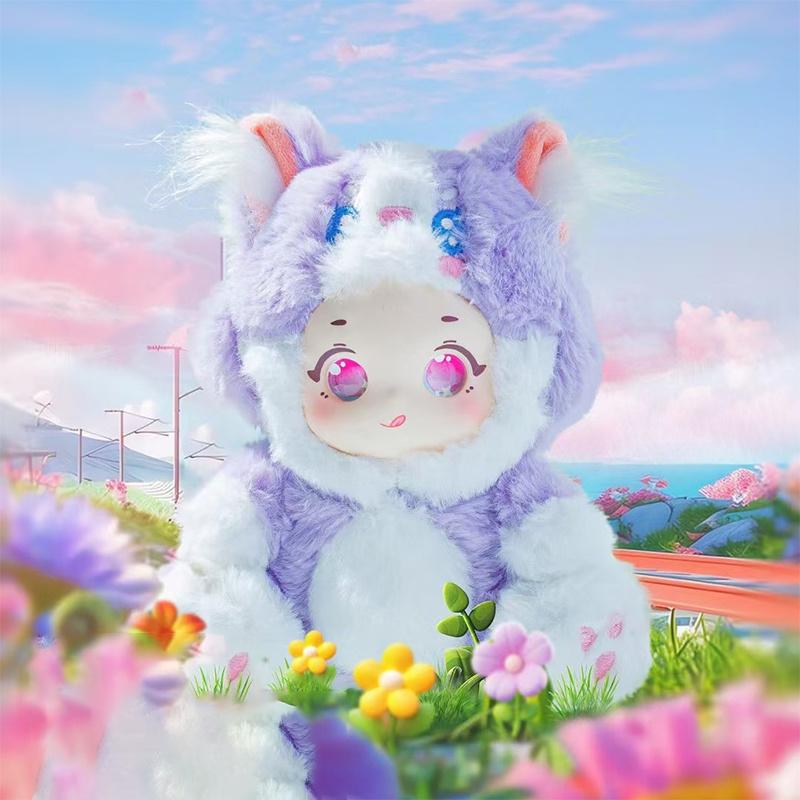 Série Fête d'Animaux Mignons Peluches Figurines Boîte Aveugle Jouets Boîte Mystère Ornements d'Animaux en Peluche