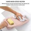 Home Washing Board Solid Color Non-slip High Toughness Cleaning Board Laundry Bathroom Clothes Tool Accessories V2T8