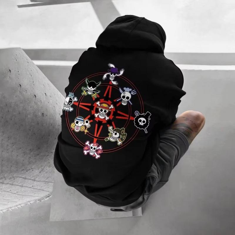 European Size Unisex Hip Hop Hoodie Set
