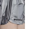 adidas Originals Pantaloncini Sportivi Casual a Righe con Logo Ricamato Vita Elasticizzata Donna Grigio HB9423