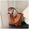 Retro Bag Women's Large-capacity New Autumn and Winter Versatile Simple Shoulder Bag Popular Commuting