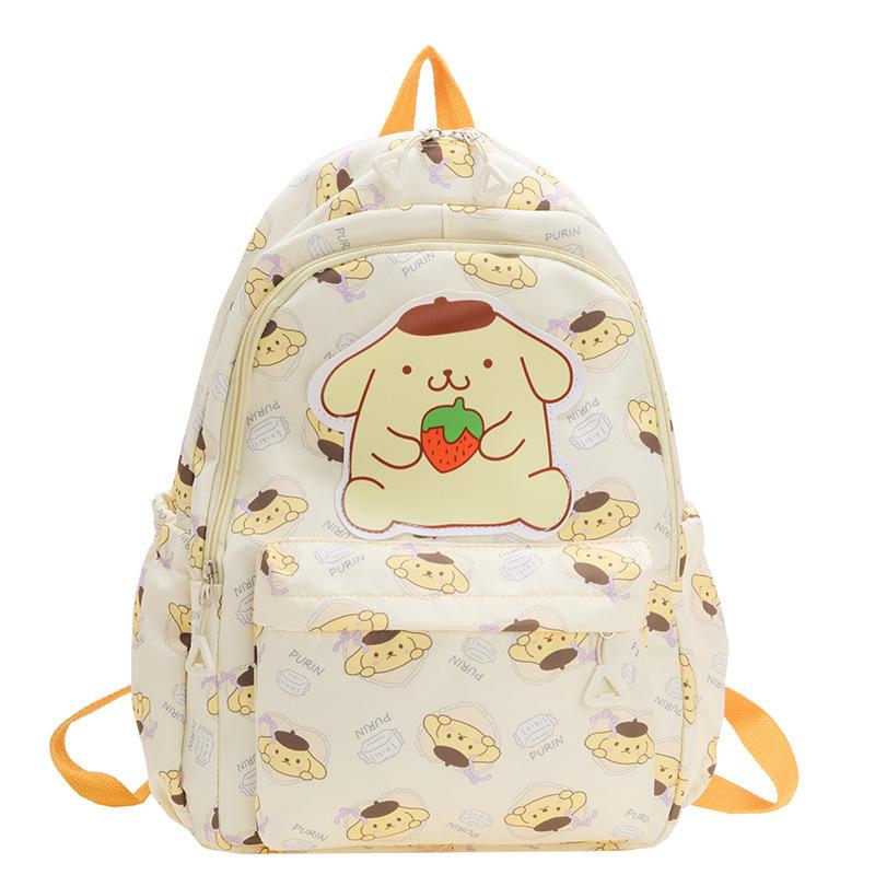 Kindergarten Cartoon Cute Student Schoolbag Foreign Style Printing Boys And Girls Backpack Spring And Summer Children'S Bag