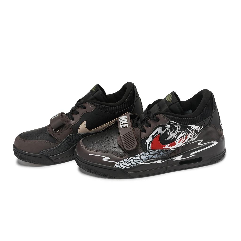 Jordan Legacy 312 Walking Planet, Silver Dragon Embracing The Sun Low top Vintage Basketball Shoes Men's CD7069-003(Team1492-)