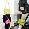 Stylish 2024 Summer Trendy Pu Crossbody Bag For Women Medium Size Shoulder Bag
