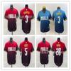 Philadelphia Phillies City Edition Baseballtrikot Harper 3 Turner 7 Realmuto 10 Herren Damen Baumwolle Sportfan Bekleidung