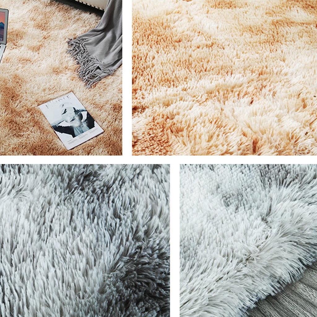 Plush Carpet    Ultra Soft Modern Area Rugs Square Shaggy Rug Home Room Plush Carpet Decor Floor Mat