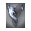 Metal Figure Statue Art Poster High Definition Printing Canvas Painting Prints Couple Sculpture Living Room Home Decor Picture