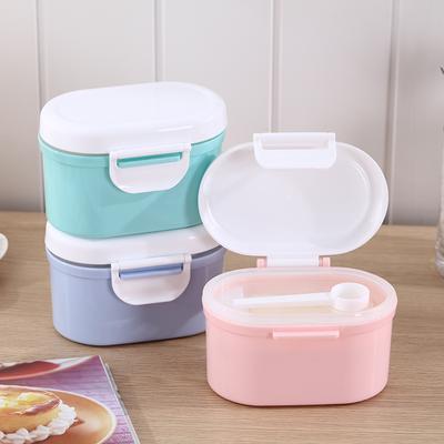 Baby Milk Storage Infants Portable Milk Powder Dispenser Food Container Storage Feeding Box