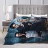 Twilight Saga Edward Bella Warm Soft Blanket  Travel Plush Throw Blanket Print Couch Chair Flannel Bedspread Sofa Bed Cover