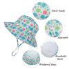 Spring Summer Baby Cap Quick Dry Toddler Sun Hat Adjustable Girls Boys Travel Beach Bucket Hat