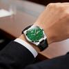 New Men's Ultra-thin Luminous Waterproof Steel Band Watch with Double Calendar - Fashionable, Hot Selling Model